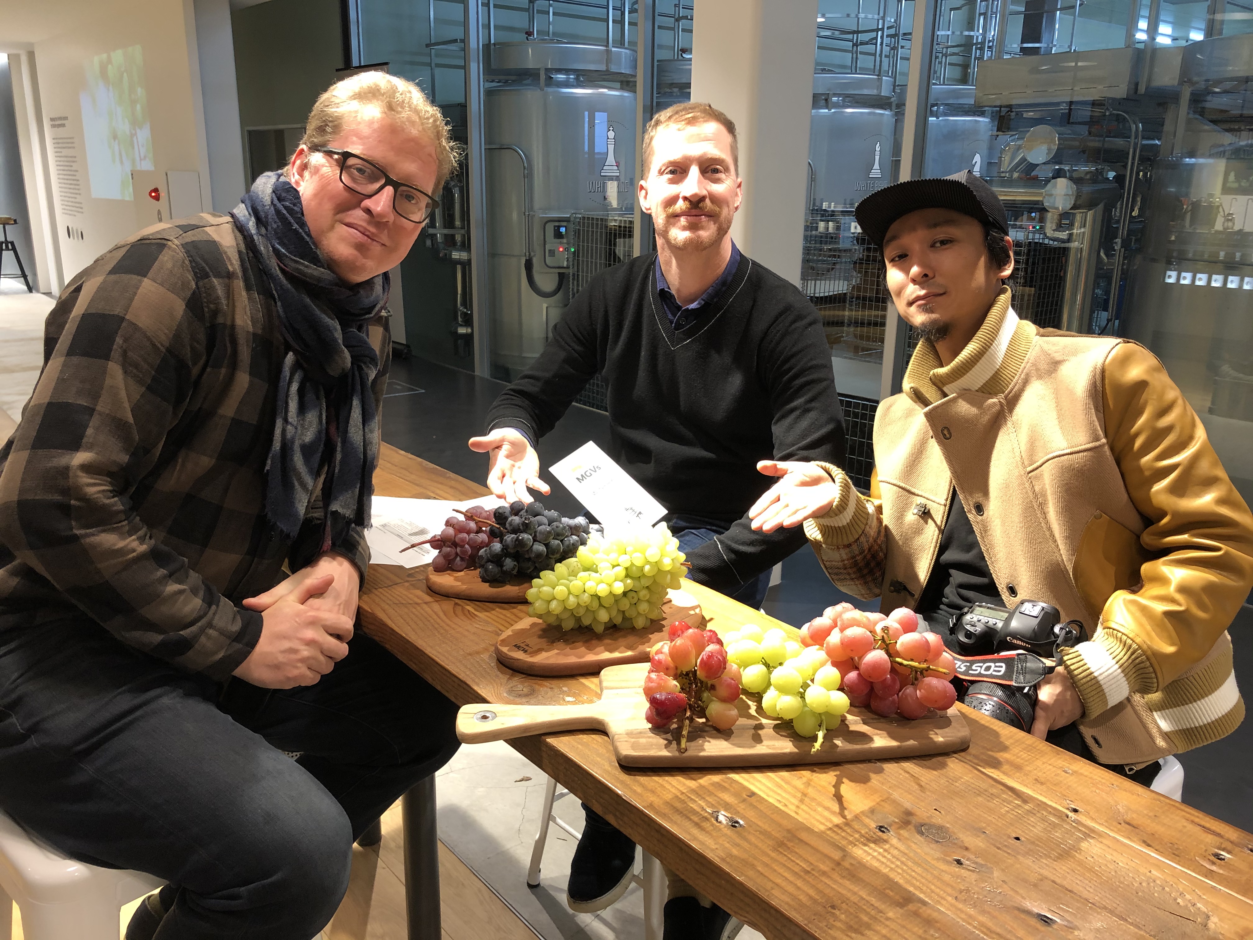 This is Andrew Sean Greer, journalist for Travel+Leisure, and Pulitzer prize winner for fiction (2018), at MGVs Winery.
