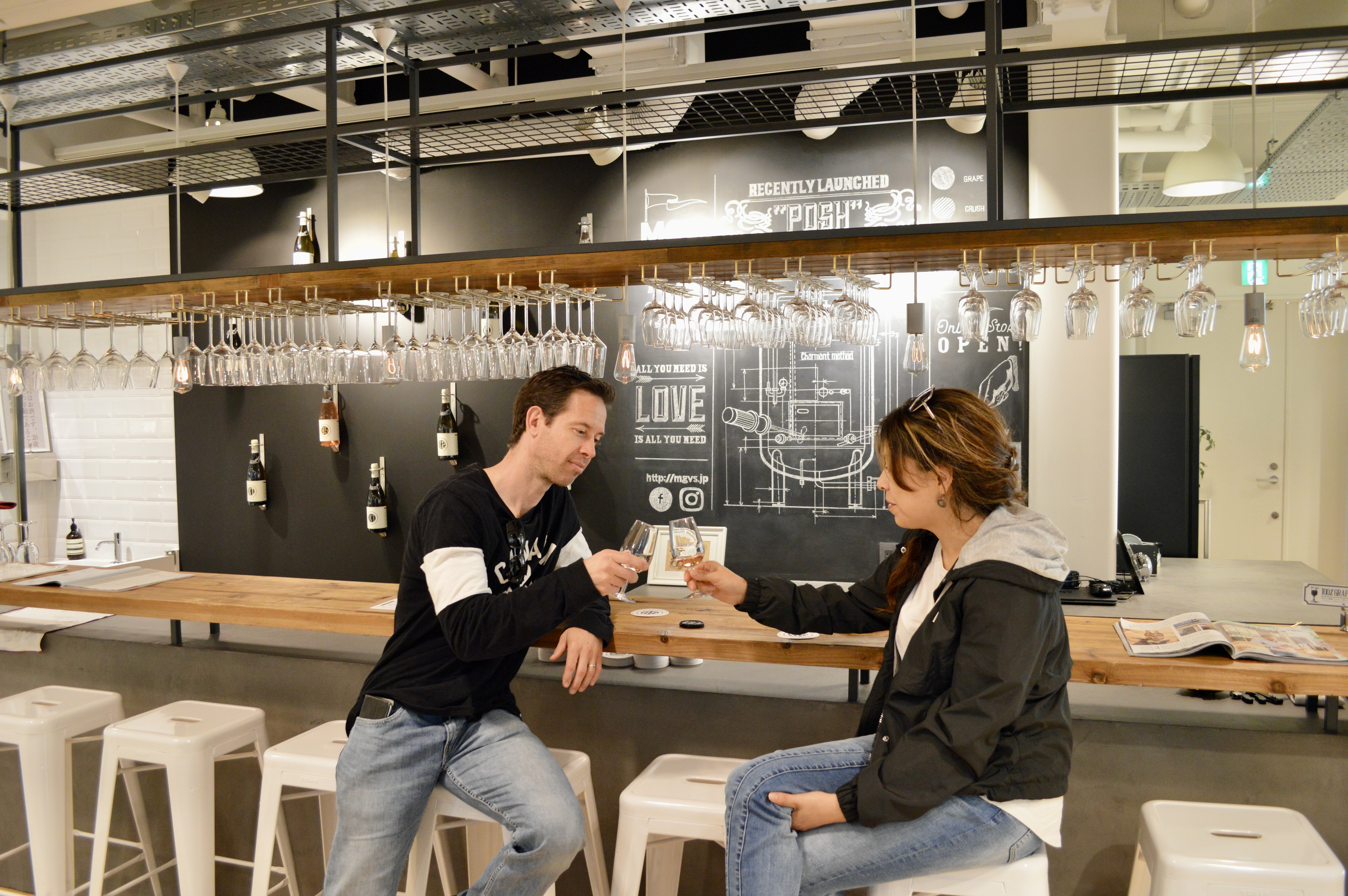 Wine tasting at MGVs Winery