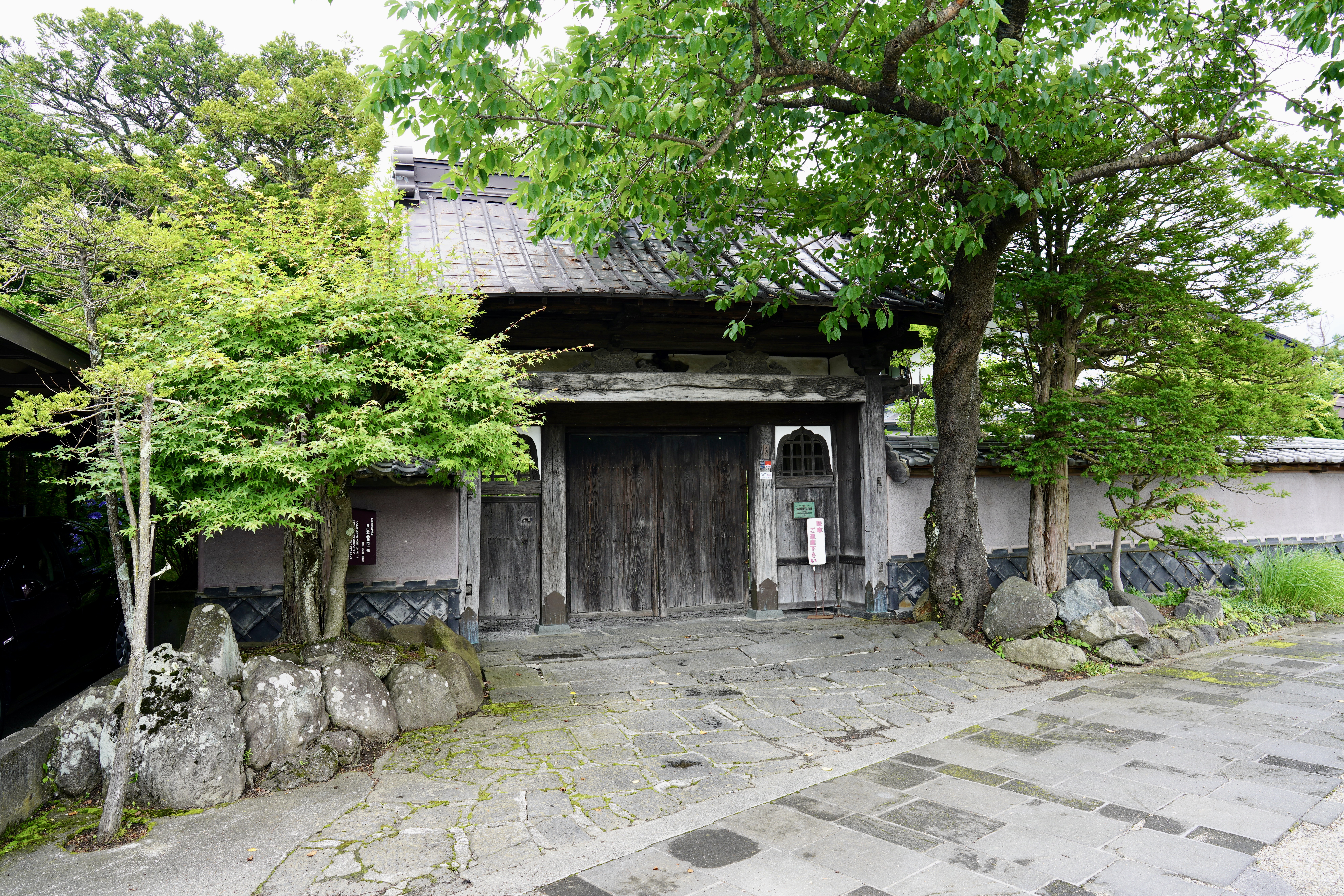 The former entrance to Ide Jyozo (Ide Sake Brewery)
